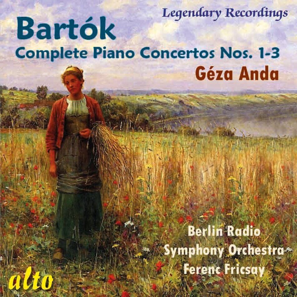 Ferenc Fricsay, Géza Anda & Berlin Radio Symphony Orchestra - Complete Piano Concertos Nos.1-3