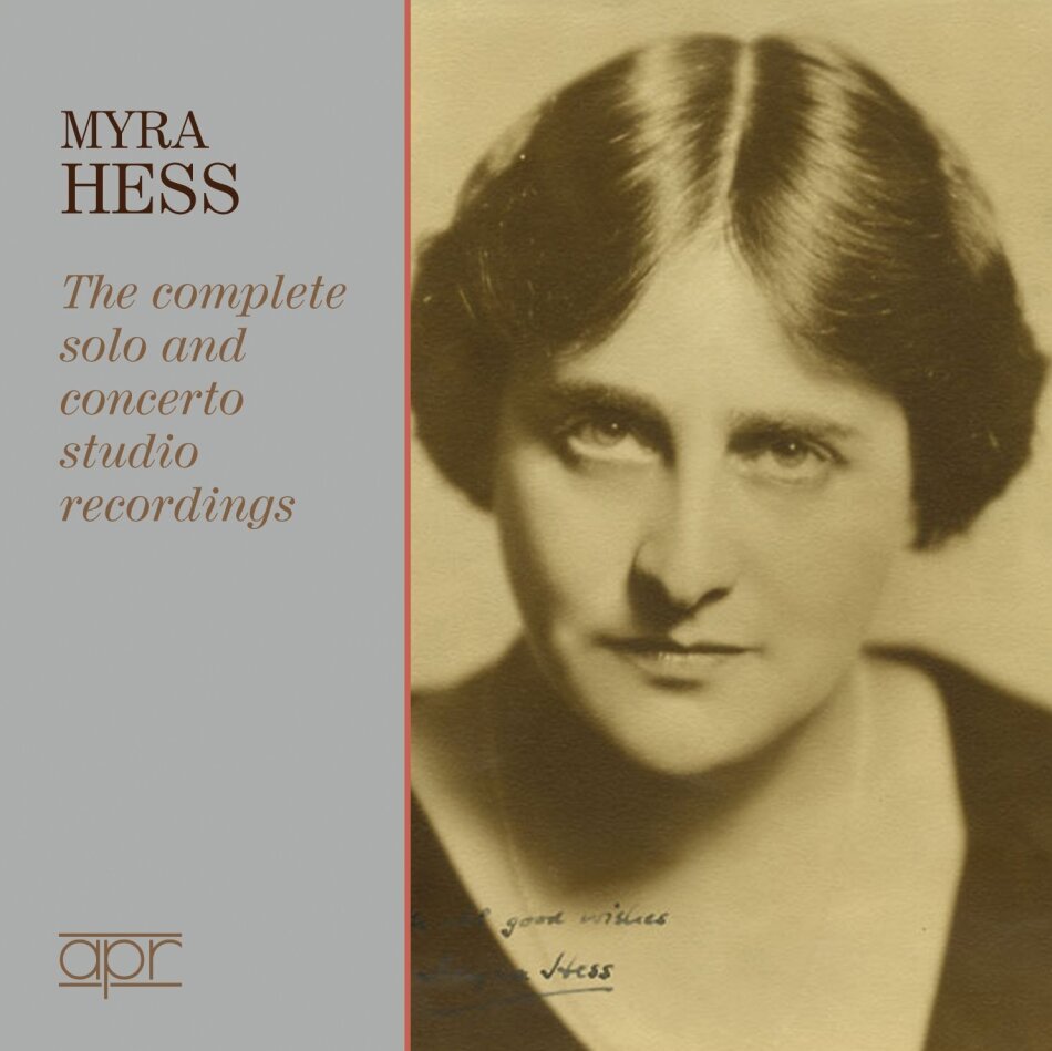 Myra Hess - The complete solo and concerto studio recordings 5 CD