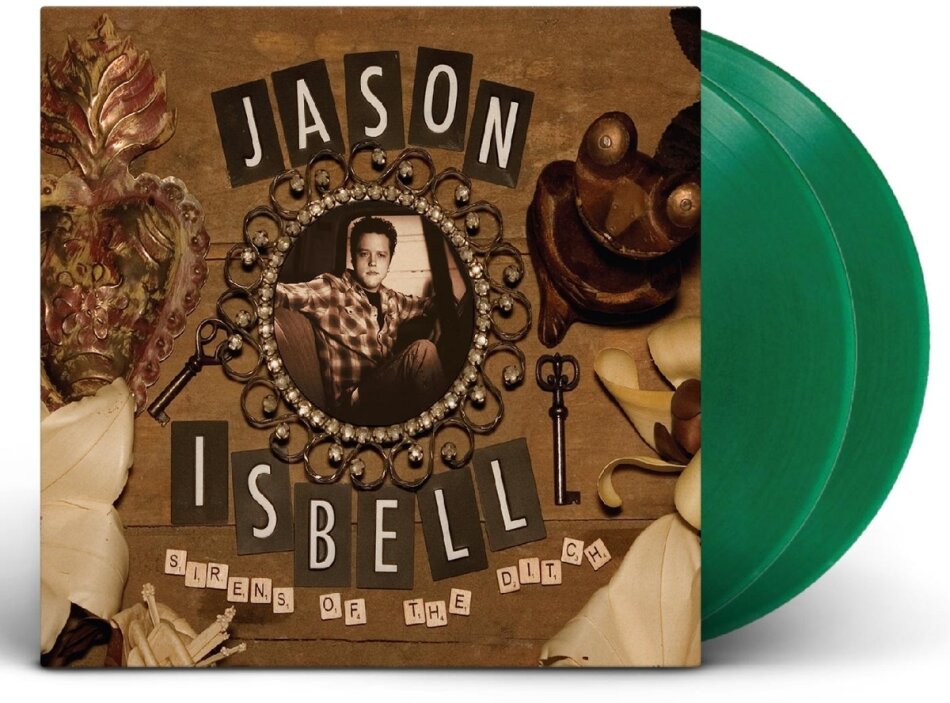 Jason Isbell - Sirens Of The Ditch 2023 Reissue, New West Records, Green Vinyl, 2 LPs
