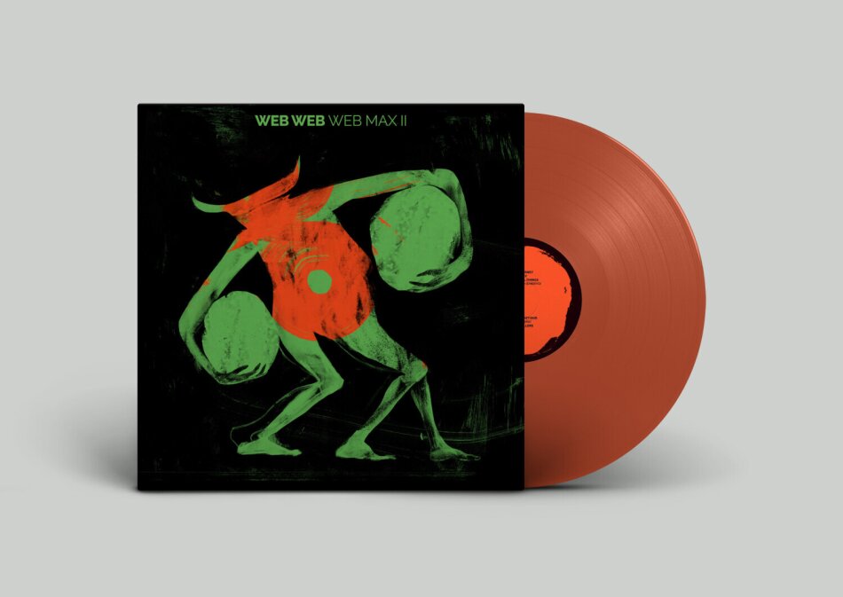 WEB WEB x MAX HERRE - WEB MAX II Limited Edition, Transparent Orange Vinyl, LP + Digital Copy