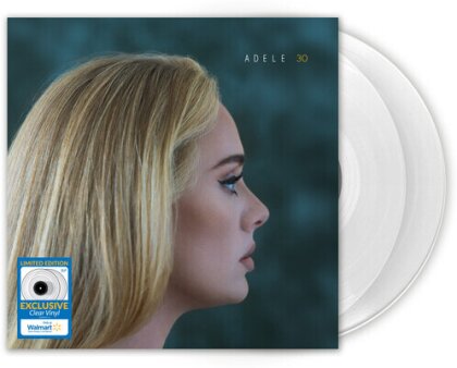 Adele - 30 (Walmart, Clear Vinyl, 2 LP)