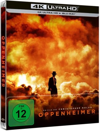 Oppenheimer (2023) (Limited Edition, Steelbook, 4K Ultra HD + 2 Blu-rays)