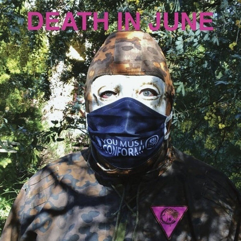Death In June - Nada-Ized 2023 Reissue, Soleilmoon, Aqua/Black/Red/Clear Vinyl, LP