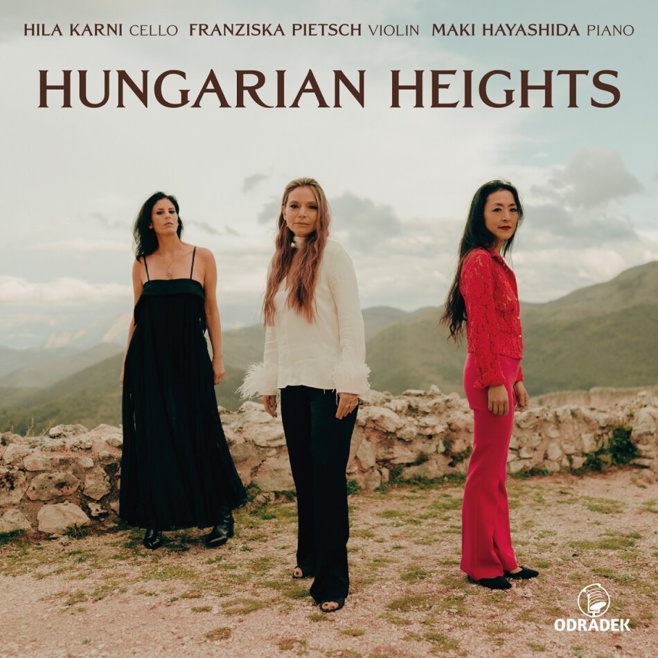 Ernst (Ernö) von Dohnanyi (1877-1960), Zoltán Kodály (1882-1967), Franz Liszt (1811-1886), Franziska Pietsch, … - Hungarian Heights