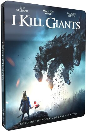 I Kill Giants (2017) (Edizione Limitata, Steelbook, Blu-ray + DVD)