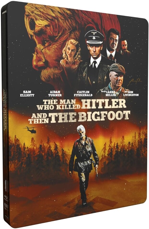 The Man Who Killed Hitler and Then The Bigfoot (2018) Édition Limitée, Steelbook, 4K Ultra HD + Blu-ray