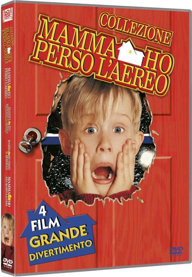 Mamma ho perso l'aereo - Collezione 1-4: 4 Film Grande Divertimento 4 DVD