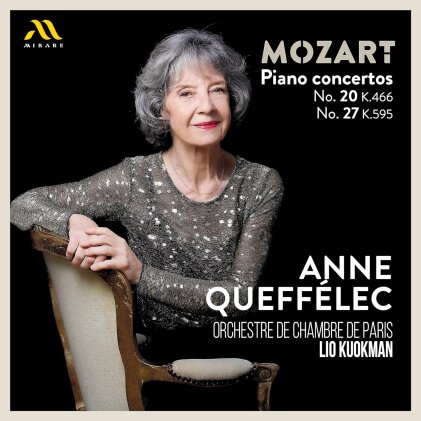 Orchestre de Chambre de Paris, Wolfgang Amadeus Mozart (1756-1791), Lio Kuokman & Anne Queffélec - Piano Concertos No. 20 K. 46