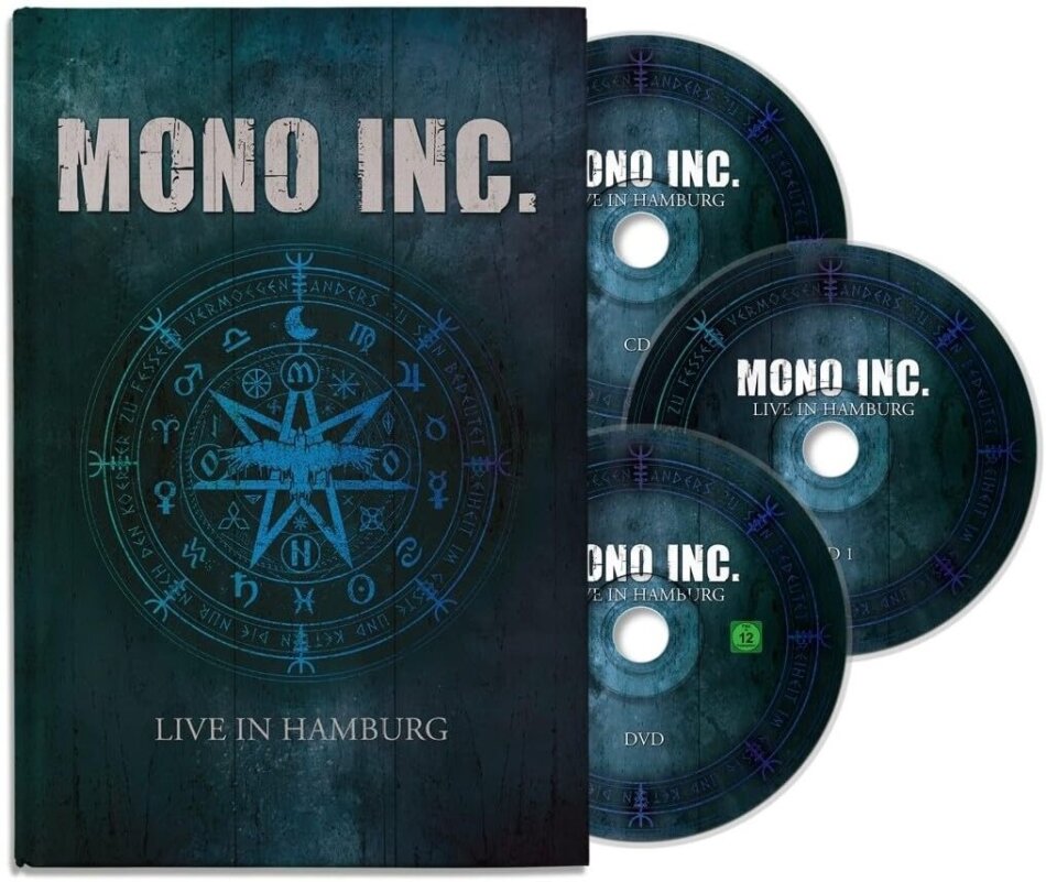 Mono Inc. - Live In Hamburg 2 CDs + DVD