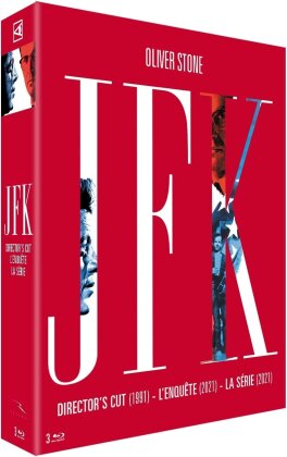 JFK - Director's Cut (1991) / L'Enquête (2021) / La Série (2021) (3 Blu-rays)