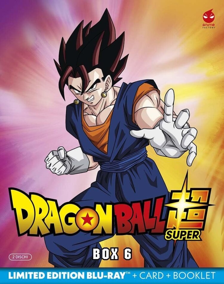 Dragon Ball Super - Box 6 + Card, + Booklet, Edizione Limitata, 2 Blu-ray