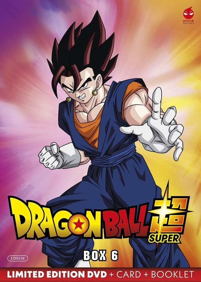 Dragon Ball Super - Box 6 + Card, + Booklet, Edizione Limitata, 3 DVD