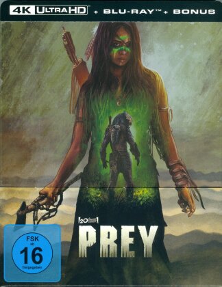Prey (2022) (Edizione Limitata, Steelbook, 4K Ultra HD + Blu-ray)