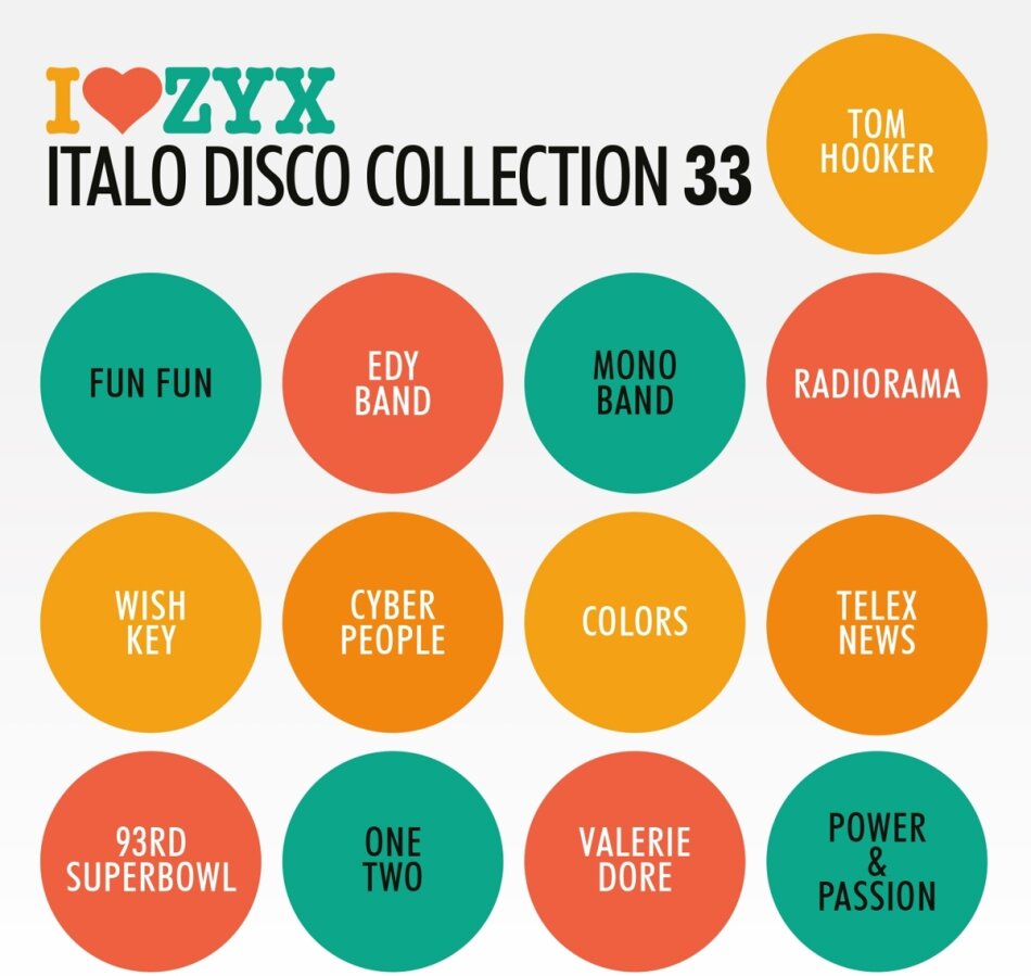 ZYX Italo Disco Collection 33 2 CDs