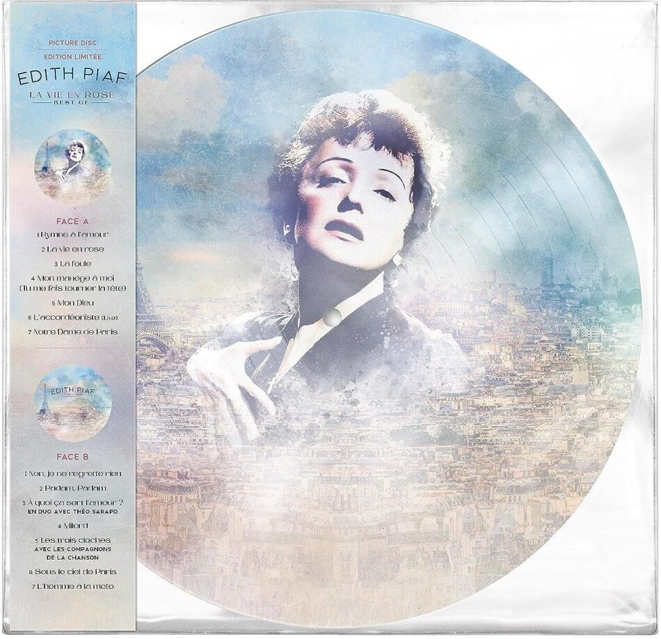 Edith Piaf - Best Of 2023 Reissue, Picture Disc, LP