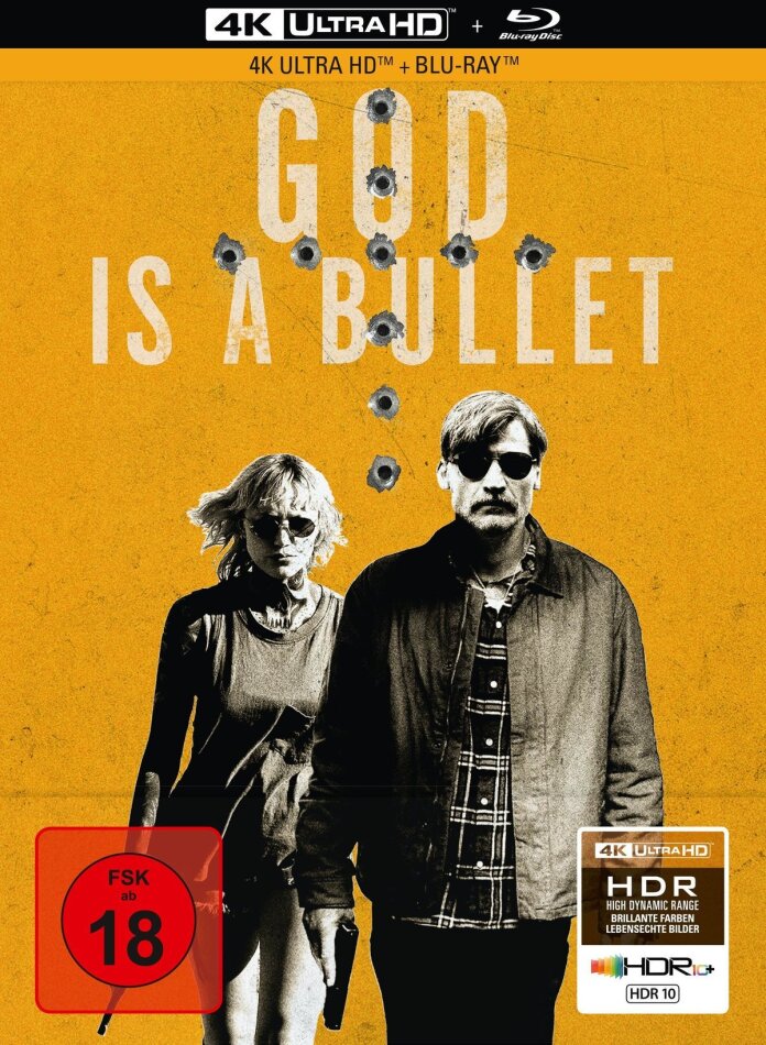 God Is a Bullet (2023) Limited Collector's Edition, Mediabook, 4K Ultra HD + Blu-ray