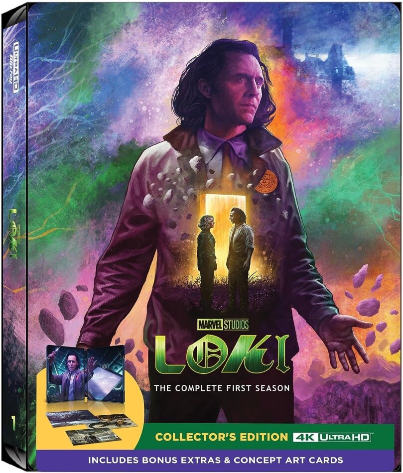 Loki - Season 1 Collector's Edition, Steelbook, 2 4K Ultra HDs
