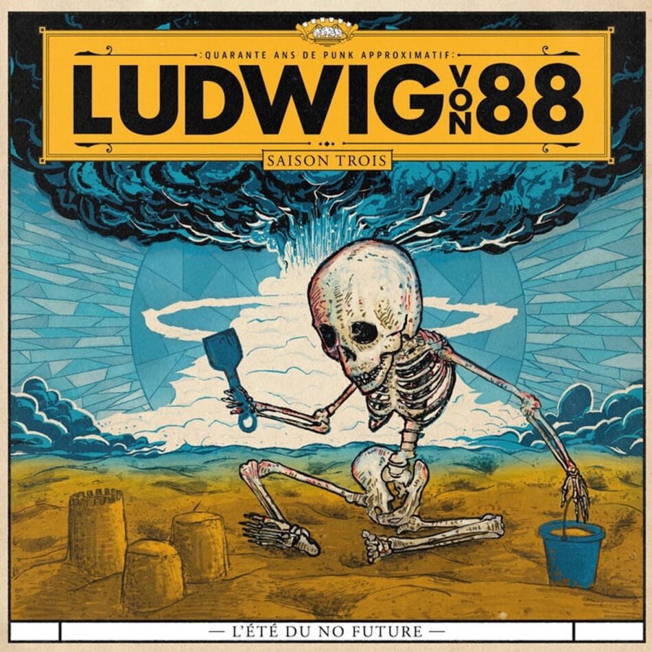 Ludwig Von 88 - L'Ete Du No Future Limited Edition, Clear Blue Vinyl, LP