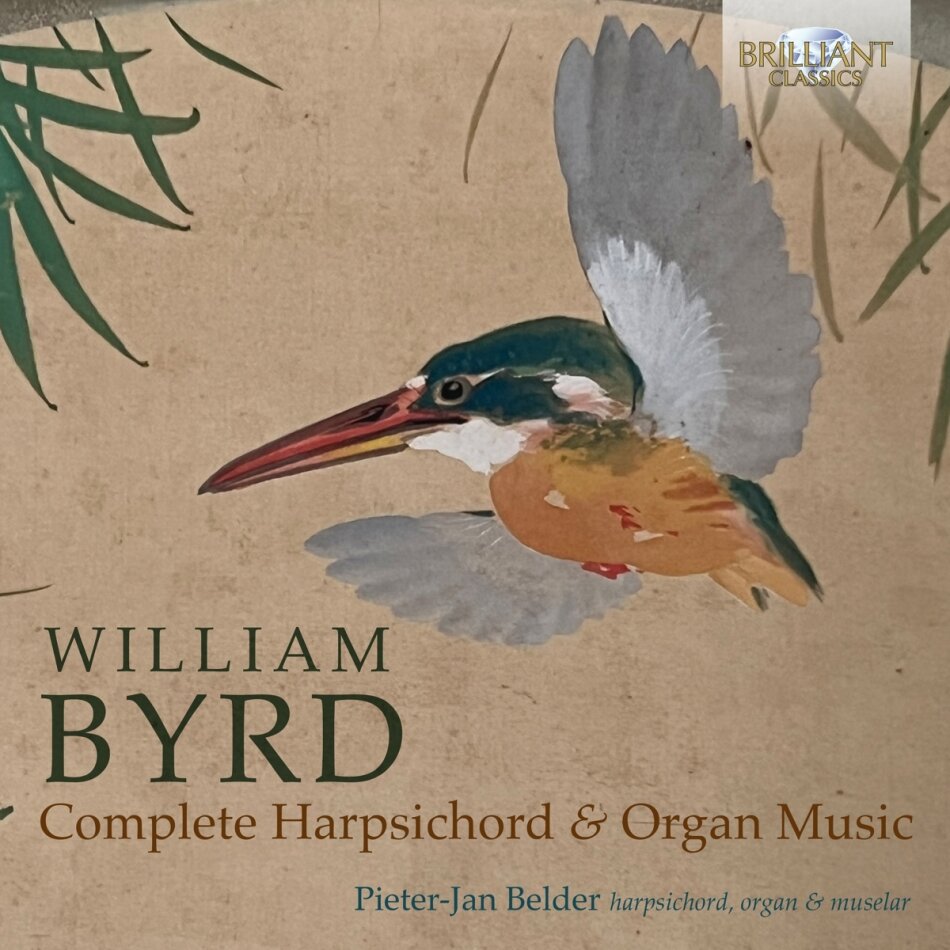 Pieter-Jan Belder & William Byrd (1543-1623) - Complete Harpsichord & Organ Music 9 CD