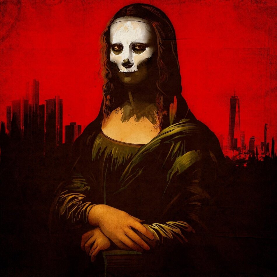 Apollo Brown & Joell Ortiz - Mona Lisa 2023 Reissue, Mello Music Group, Black/Red Vinyl, LP