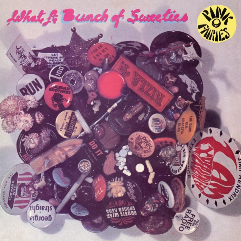Pink Fairies - What A Bunch Of Sweeties 2023 Reissue, Clear Pink Vinyl, LP