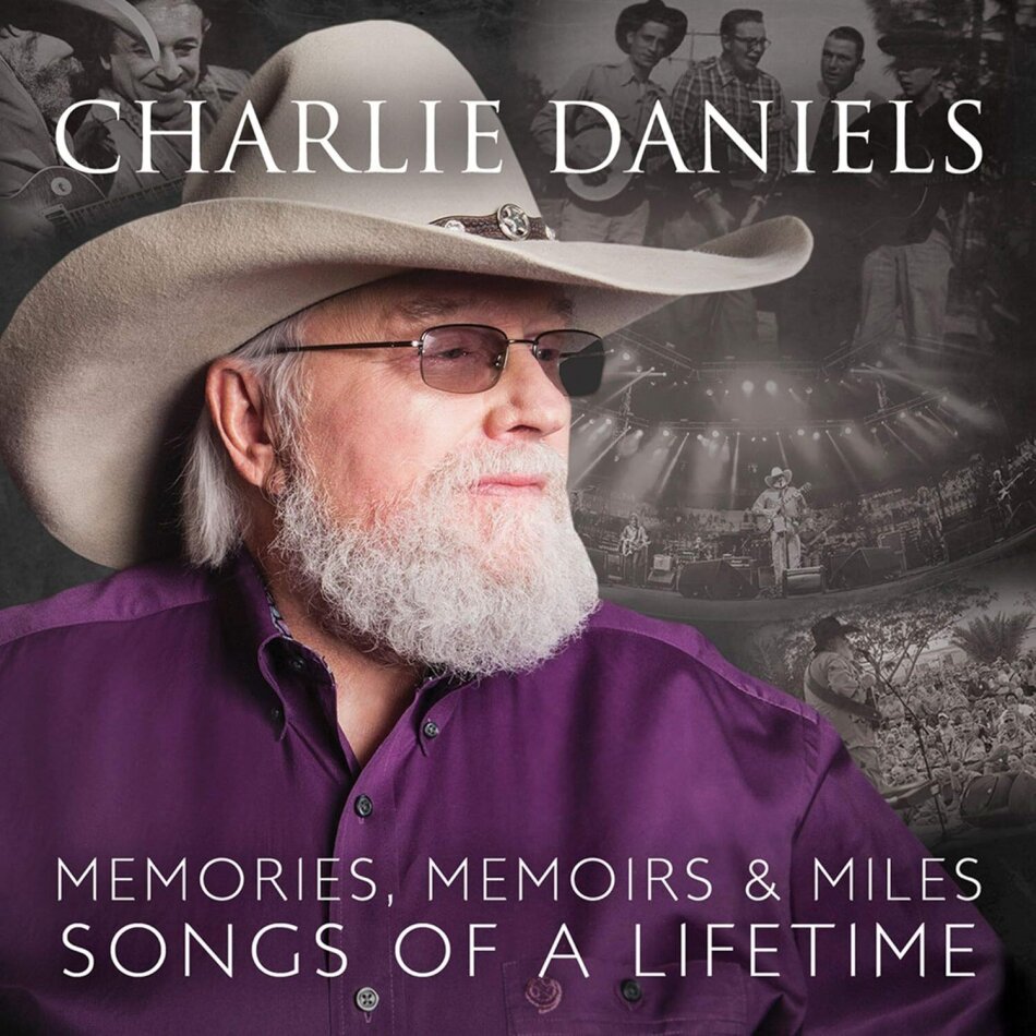 Charlie Daniels - Memories, Memoirs & Miles: Songs Of A Lifetime 2023 Reissue, Colored, 2 LPs