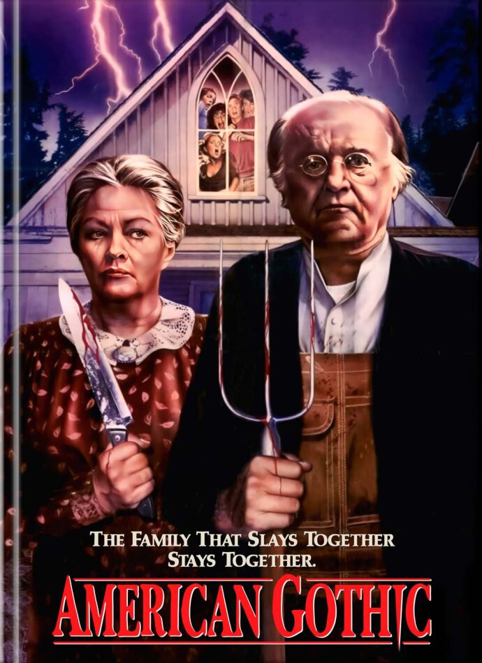 American Gothic (1987) Cover C, Édition Limitée, Mediabook, Uncut, Blu-ray + DVD