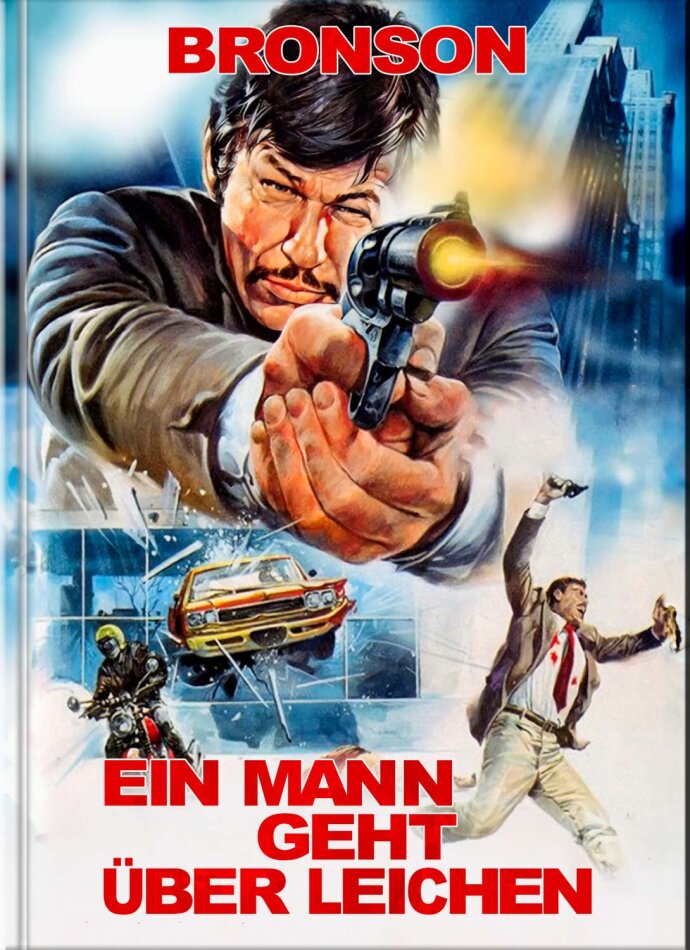 Ein Mann geht über Leichen (1973) Cover A, Limited Edition, Mediabook, Uncut, Blu-ray + DVD
