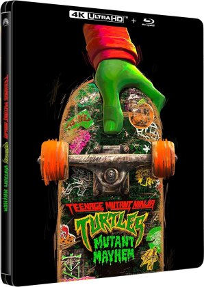 Teenage Mutant Ninja Turtles - Mutant Mayhem (2023) (Edizione Limitata, Steelbook, 4K Ultra HD + Blu-ray)