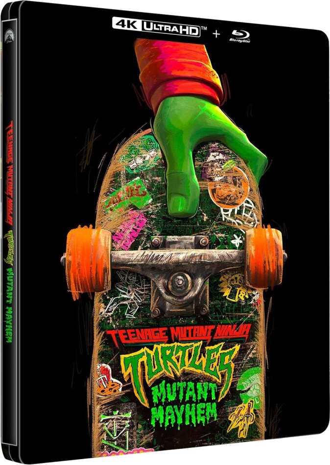 Teenage Mutant Ninja Turtles - Mutant Mayhem (2023) Limited Edition, Steelbook, 4K Ultra HD + Blu-ray
