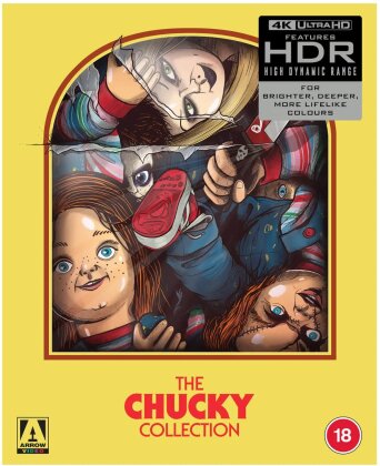 The Chucky Collection (Limited Edition, 6 4K Ultra HDs + 2 Blu-rays)