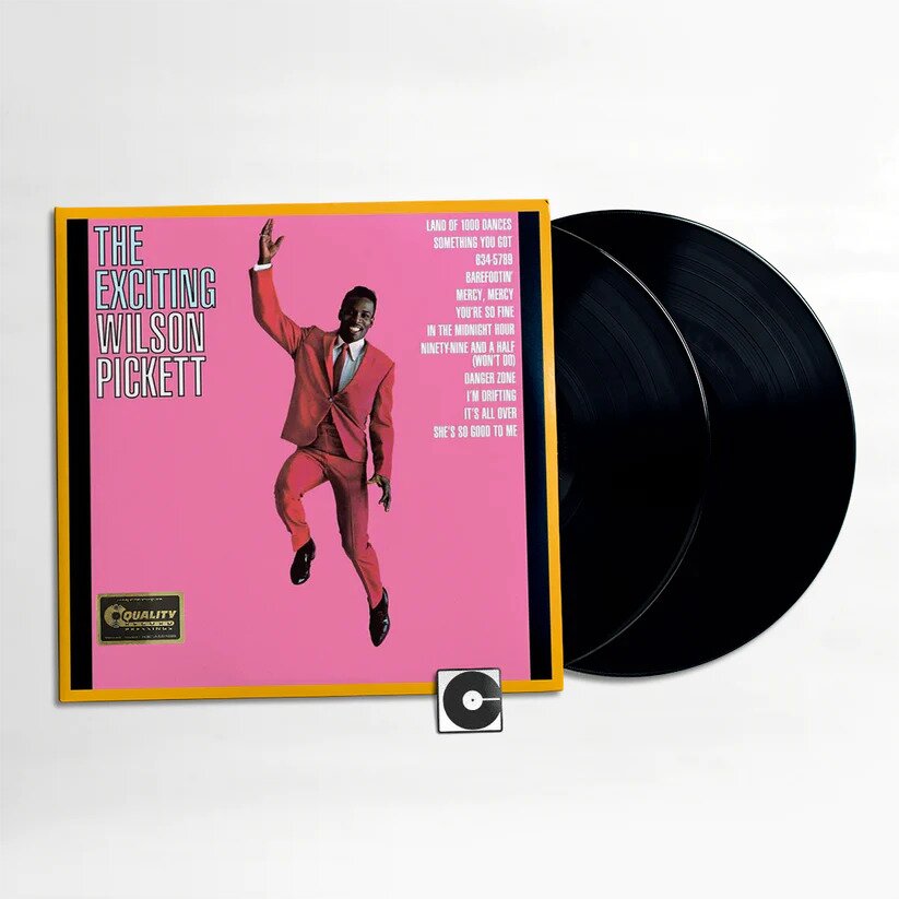 Wilson Pickett - Exciting Wilson Pickett 2023 Reissue, Gatefold, Analogue Productions (Atlantic 75 Series), 45rpm, 2 LPs
