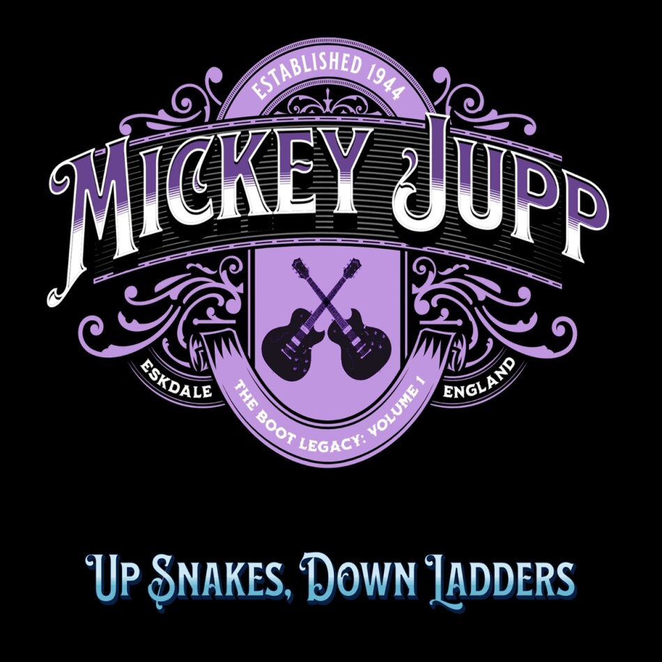 Mickey Jupp - Up Snakes Down Ladders 2023 Reissue, Conquest Music, LP