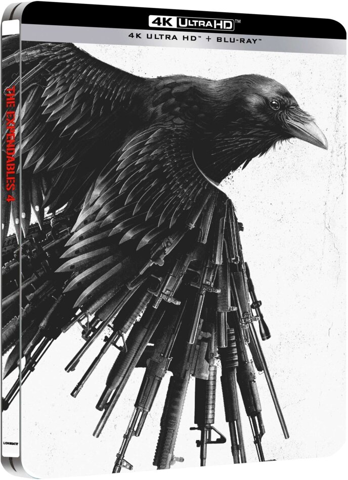 I Mercenari 4 - The Expendables 4 (2023) Limited Edition, Steelbook, 4K Ultra HD + Blu-ray