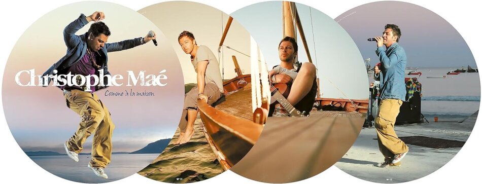 Christophe Mae - Comme A La Maison - Live Picture Disc, 2 LP