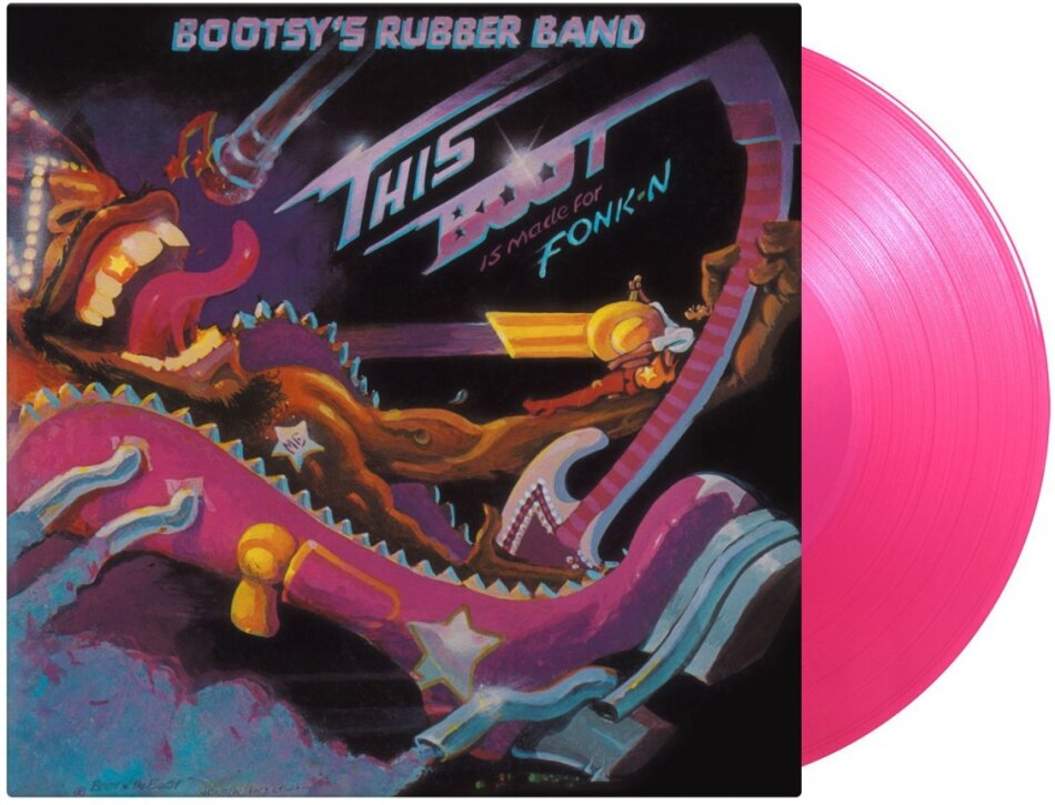 Bootsy Collins - This Boot Is Made For Fonk-N 2023 Reissue, Music On Vinyl, Limited To 1500 Copies, Magenta Vinyl, LP