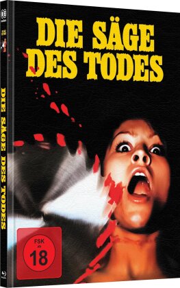 Die Säge des Todes (1981) (Cover D, Wattiert, Limited Edition, Mediabook, Blu-ray + DVD)