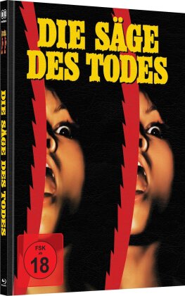 Die Säge des Todes (1981) (Cover E, Wattiert, Limited Edition, Mediabook, Blu-ray + DVD)