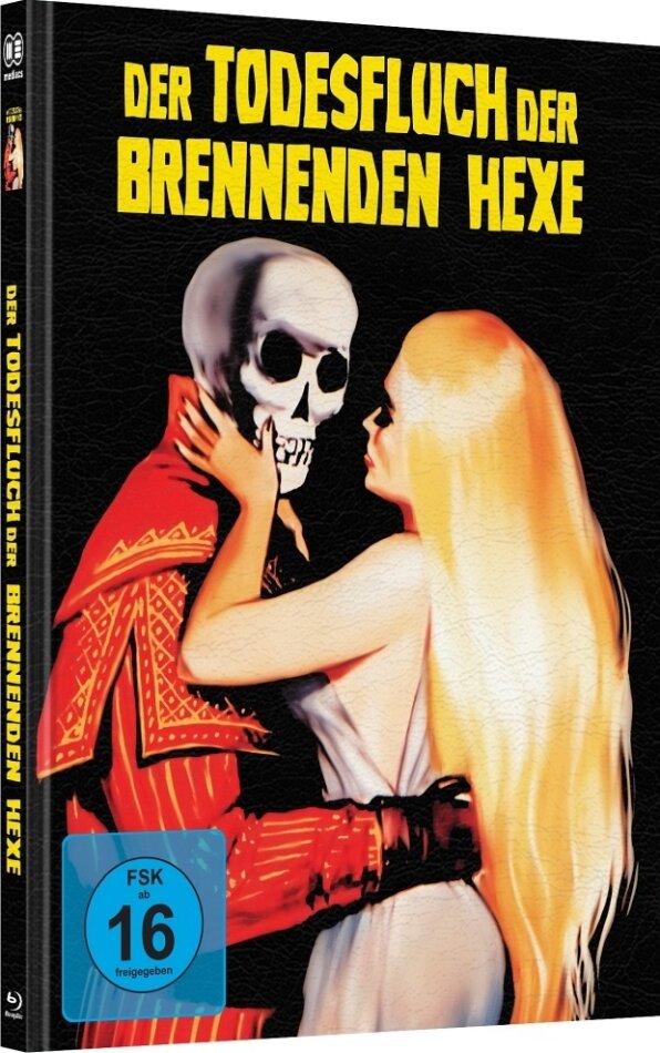 Der Todesfluch der brennenden Hexe (1964) Cover C, Wattiert, Limited Edition, Mediabook, Blu-ray + DVD