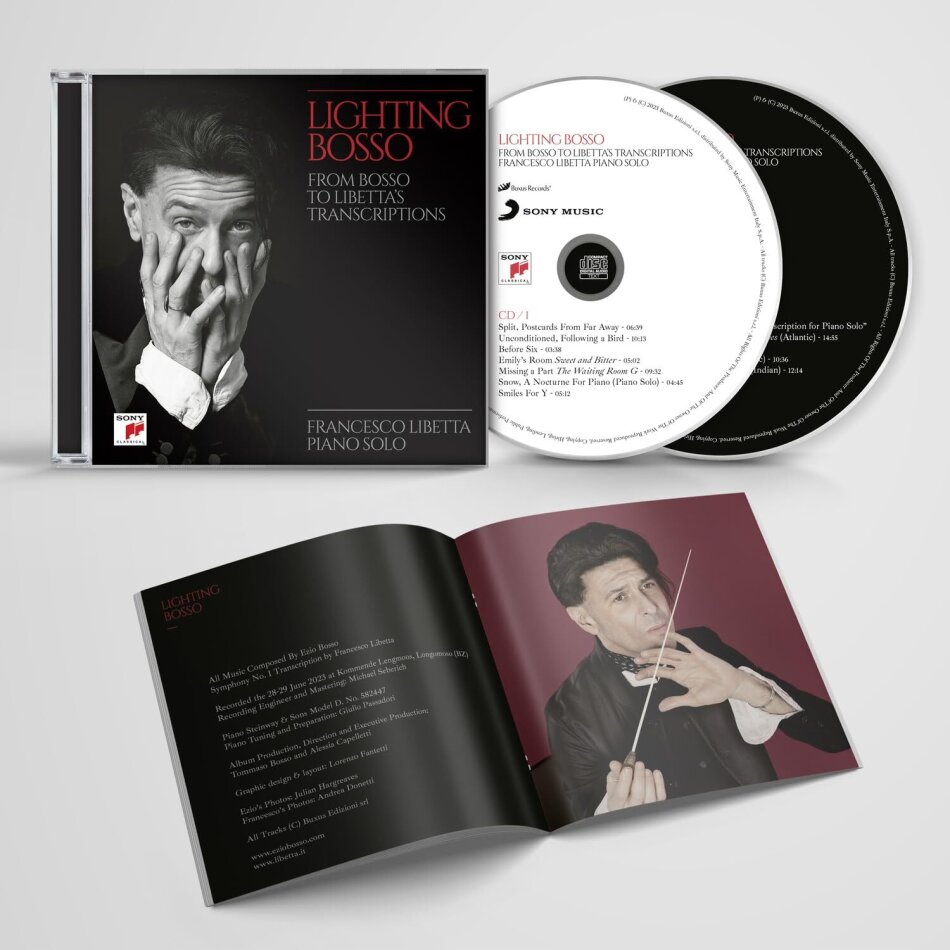 Ezio Bosso & Francesco Libetta - Lighting Bosso - From Bosso To Liebettas Transcriptions 2 CDs