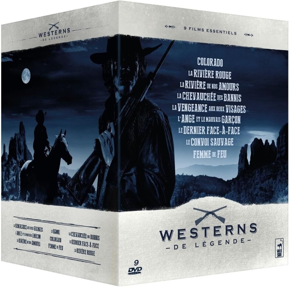 Western de légende - 9 films essentiels 9 DVD