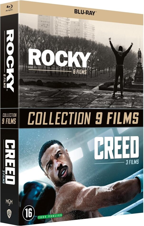 Rocky / Creed - Collection 9 Films 9 Blu-rays