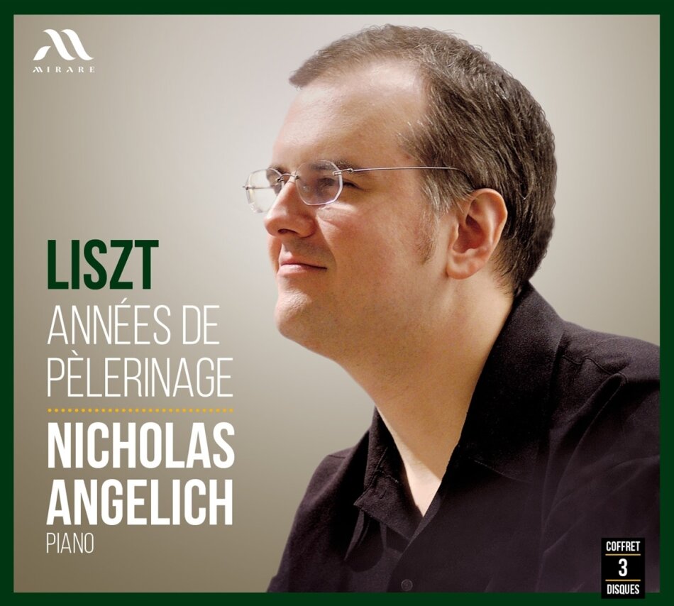 Franz Liszt (1811-1886) & Nicholas Angelich - Les Annees De Pelerinage 3 CD