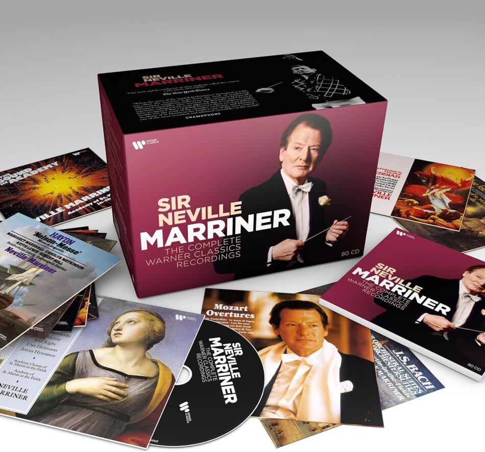 Sir Neville Marriner - Complete Warner Classics Recordings 80 CDs