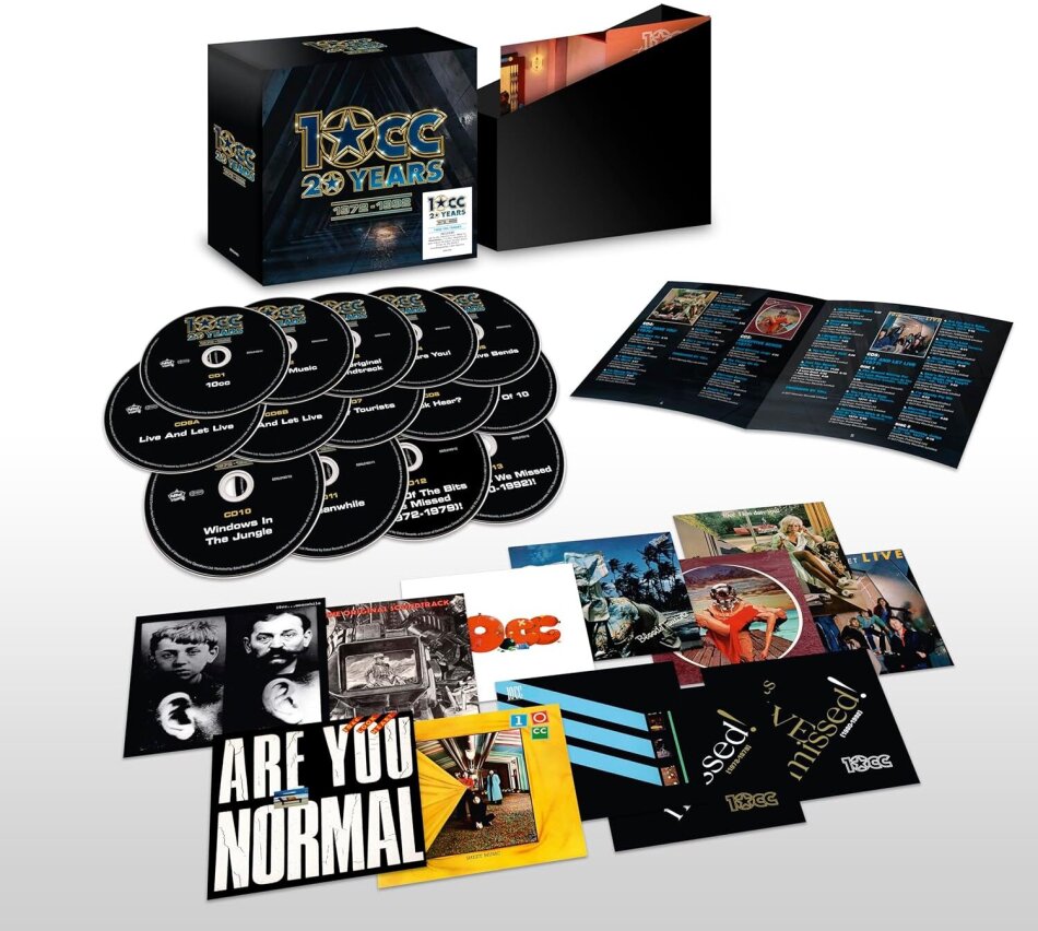 10CC - 20 Years: 1972-1992 14 CDs