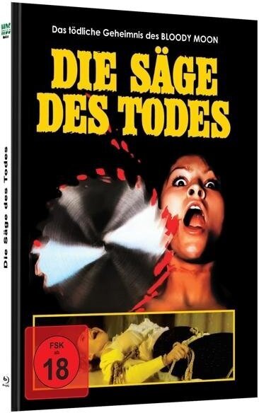 Die Säge des Todes (1981) Cover J, Limited Edition, Mediabook, Uncut, Blu-ray + DVD