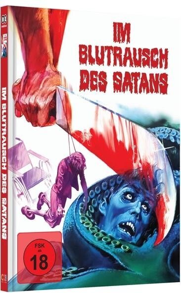Im Blutrausch des Satans (1971) Cover G, Édition Limitée, Mediabook, Uncut, Blu-ray + DVD