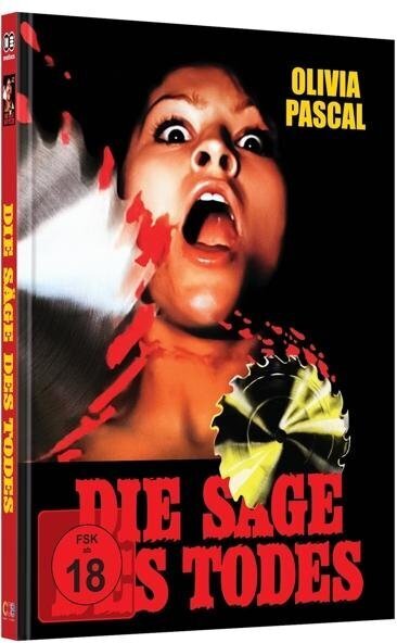 Die Säge des Todes (1981) Cover I, Limited Edition, Mediabook, Uncut, Blu-ray + DVD
