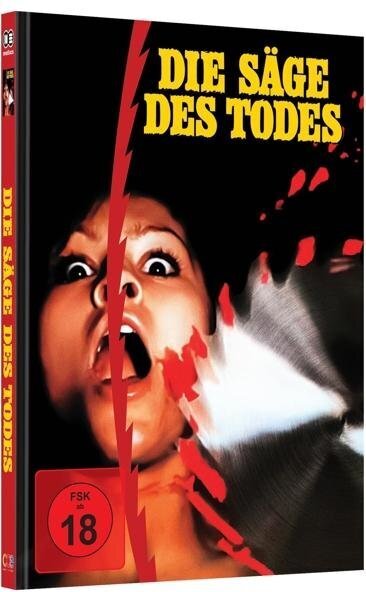 Die Säge des Todes (1981) Cover G, Limited Edition, Mediabook, Uncut, Blu-ray + DVD