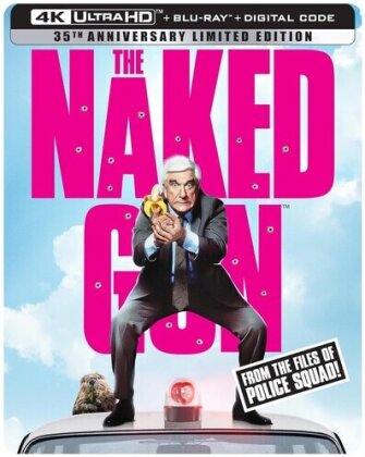 The Naked Gun - From the Files of Police Squad! (1988) (35th Anniversary Edition, Limited Edition, Steelbook, 4K Ultra HD + Blu-ray)